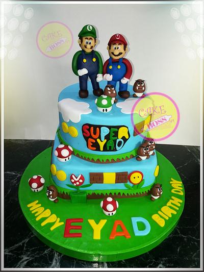 Mario and Luigi cake - Cake by Cake Boss 