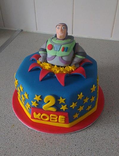 Buzz Lightyear cake - Cake by FairyDelicious