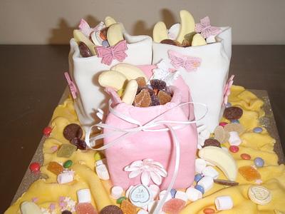 Sweet treats Birthday cake  - Cake by christine knowler