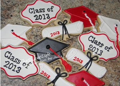 Graduation cookies - Cake by Julie Tenlen
