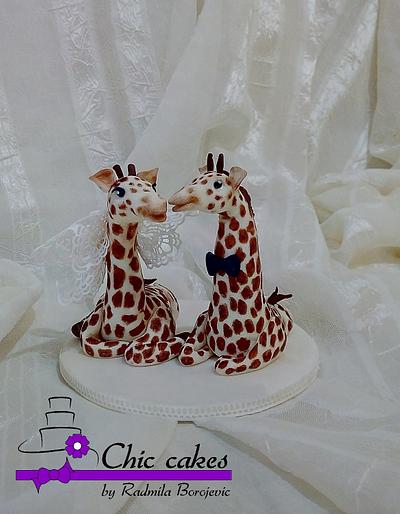 Giraffes - Cake by Radmila