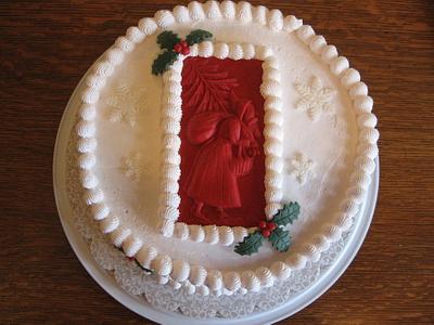 Old world Santa - Cake by all4show