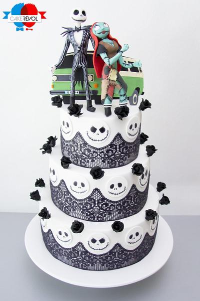 Jack & Sally's Wedding - Cake by CAKE RÉVOL