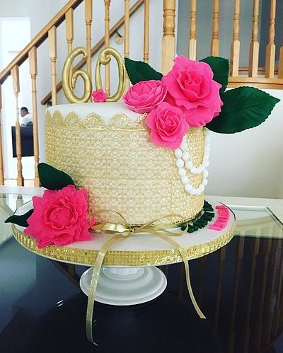 Lace cake - Cake by Cakes Paradise