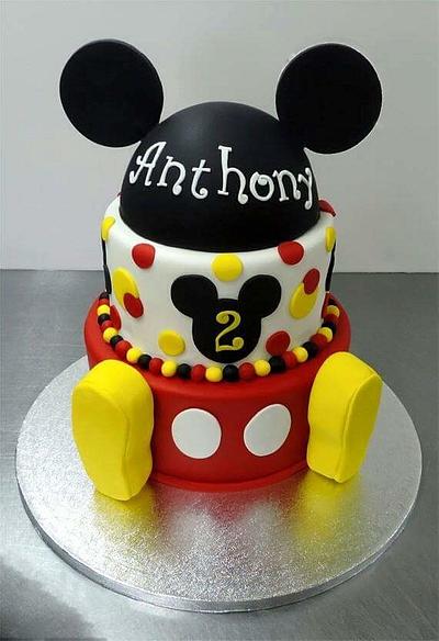 Mickey Mouse Birthday Cake  - Cake by Chefby2