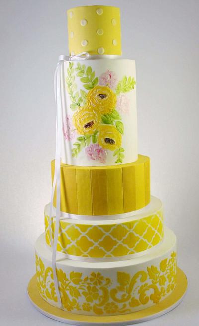 Spring wedding cake - Cake by Pamela Jane