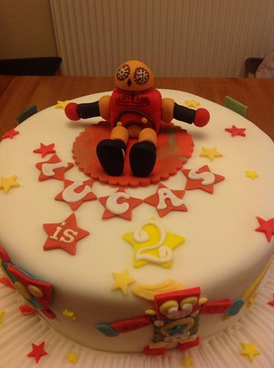 Robot Cake - Cake by Mrs BonBon