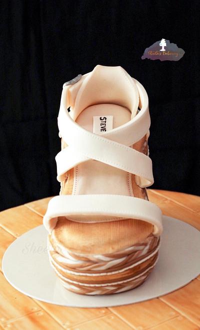 STEVE MADDEN sandal cake - Cake by SheelaK