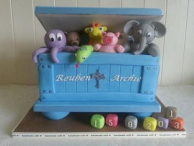 Toy Box,Christening Cake - Cake by Bobbie-Anne Wright (For Heaven's Cake)