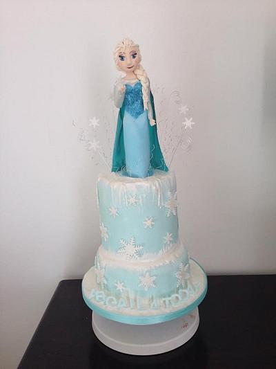 Frozen cake  - Cake by AB Cake Design