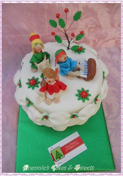 Christmas Choir Cake - Cake by quennie
