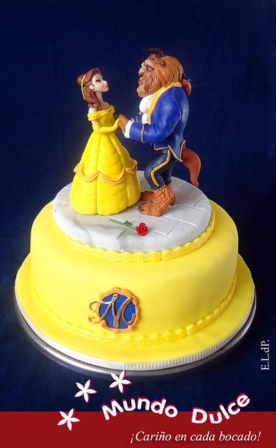 Beauty and the beast - Cake by Elizabeth Lanas
