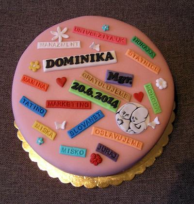  Cake at graduation - Cake by Anka