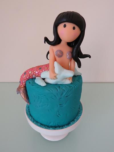 Gorjuss Mermaid - Cake by Pepper Posh - Carla Rodrigues