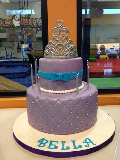 Purple Princess - Cake by Melissa Stewart