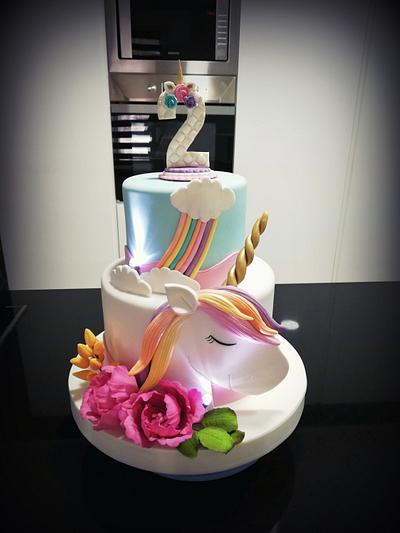 Unicorn cake - Cake by Cupcakesfairy