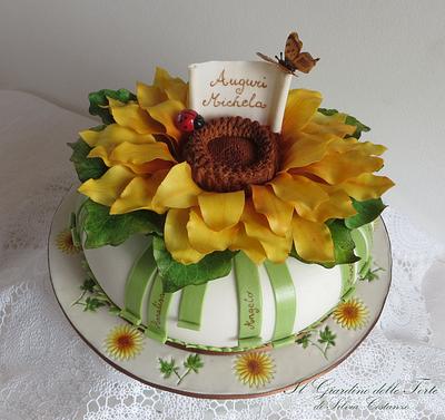 Sunflower Cake - Cake by Silvia Costanzo