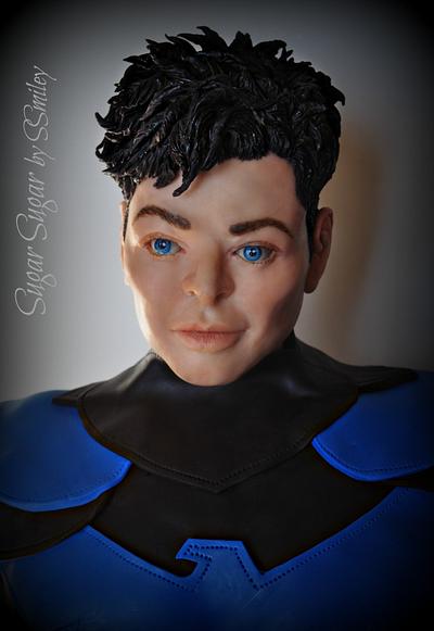 Nightwing - Cake by Sandra Smiley