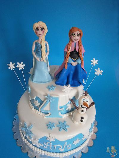 Frozen cake - Cake by Make me a cake