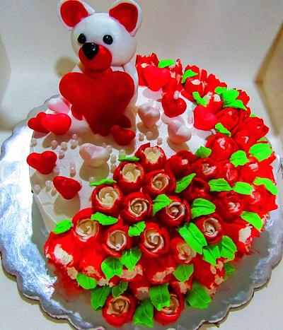 Strawberry chocolate cake - Cake by Cake and Bake