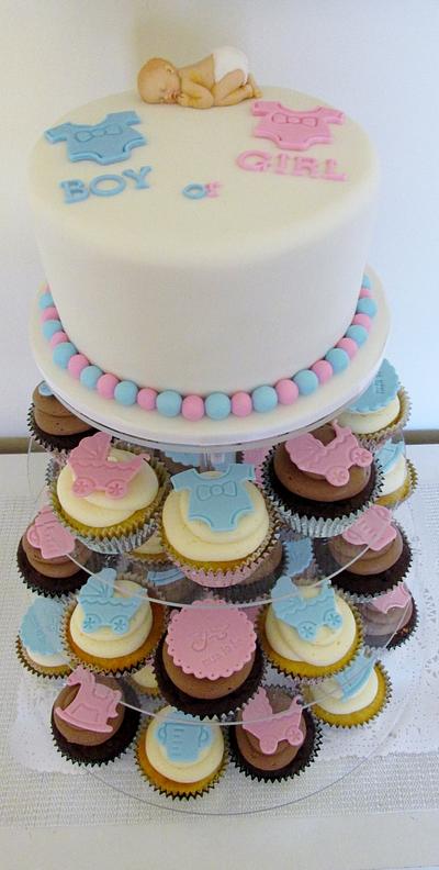 baby shower - Cake by Cakes and Cupcakes by Anita