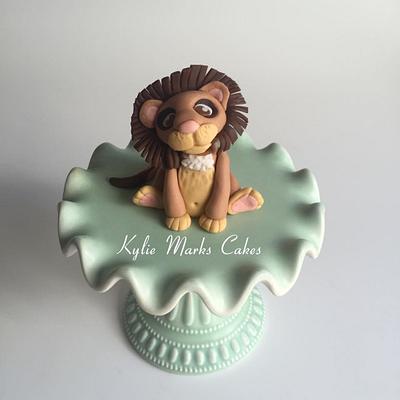 12.7 L is for... Lion, king of the jungle. - Cake by Kylie Marks