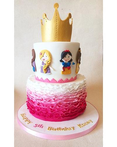 All the Princesses! - Cake by Beth Evans