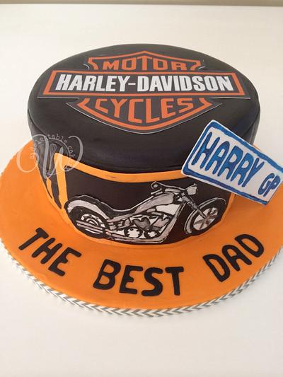 Harley Davidson - Cake by Rezana