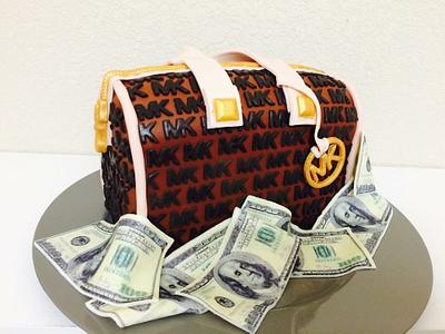 MK Purse Cake - Cake by Infinity Sweets