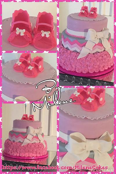 Baby shower cake - Cake by Millie