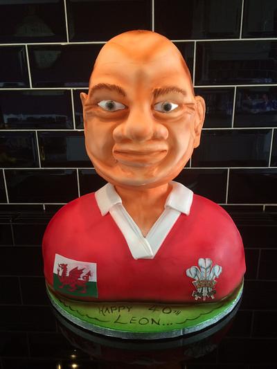 3D Head Cake - Cake by Paul of Happy Occasions Cakes.