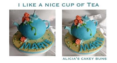 I Like A Nice Cup Of Tea  - Cake by Alicia's CB