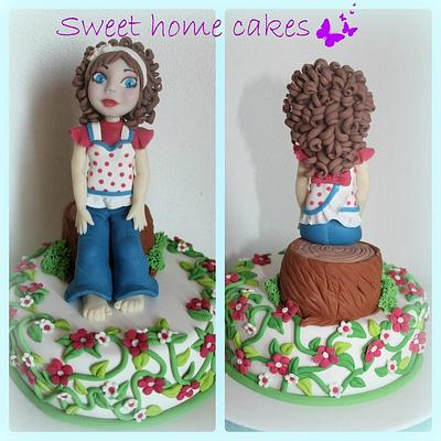 Primavera girl - Cake by Silvana