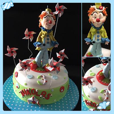 Clown and windmill - Cake by 59 sweets