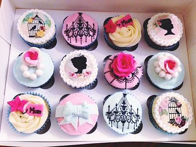 Mother's Day Cupcakes  - Cake by Cakes by Nohaila