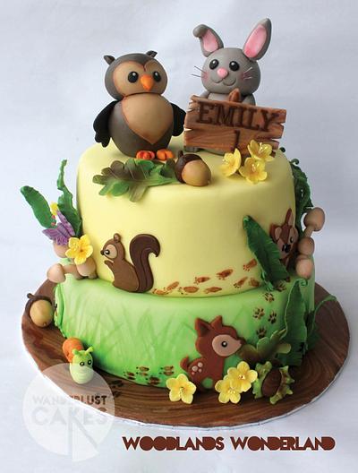 Woodlands Wonderland - Cake by Wanderlust Cakes