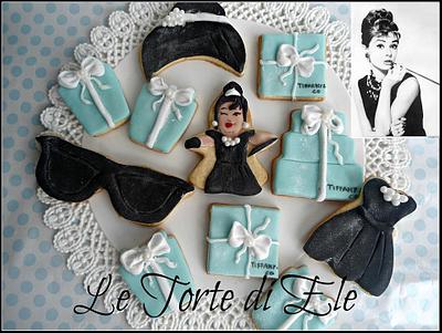 Audrey and Tiffany cookies!!! - Cake by Eleonora Ciccone