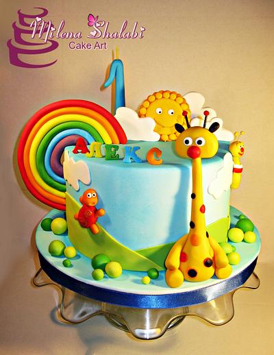 Baby TV for Alex - Cake by Milena Shalabi