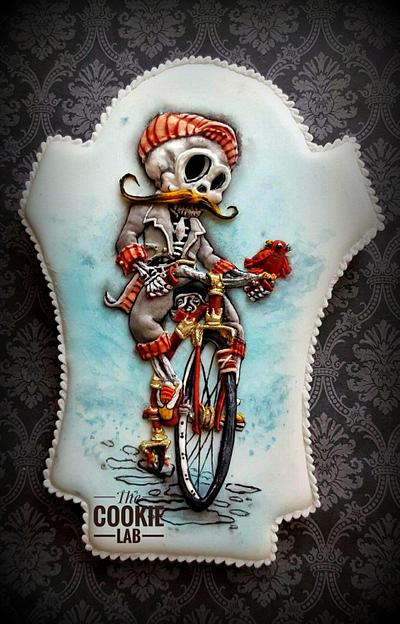 Sugar Skull Collaboration - 2017 - Cycling till I die.... - Cake by The Cookie Lab  by Marta Torres