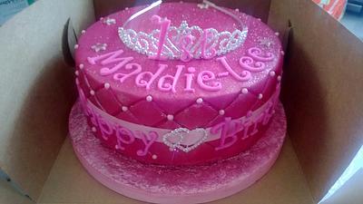 Princess Cake - Cake by Unique Colourful Cakes by Debbie