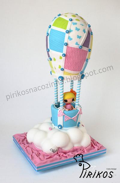 Lalaloopsy in the sky with buttons! - Cake by Pirikos, Cake Design