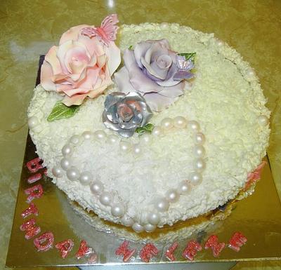 Birthday Roses - Cake by Fun Fiesta Cakes  