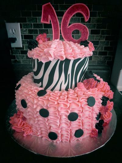 Sweet 16 - Cake by The Cakery 