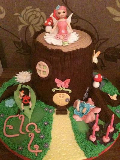 Woodland Fairy Cake - Cake by Sue