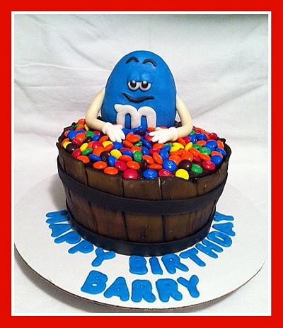 M&M themed Birhday CAke - Cake by Angel Rushing
