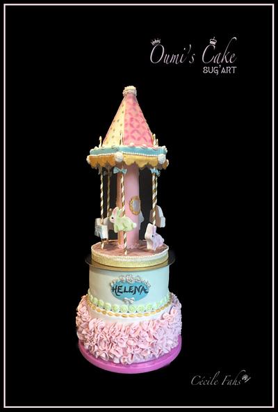 Carousel Cake - Cake by Cécile Fahs