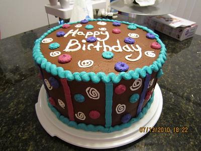 Fun Birthday Cake - Cake by Michelle