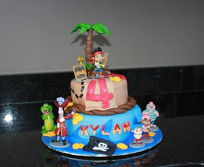 Jake the Pirate - Cake by Cakes By Trina
