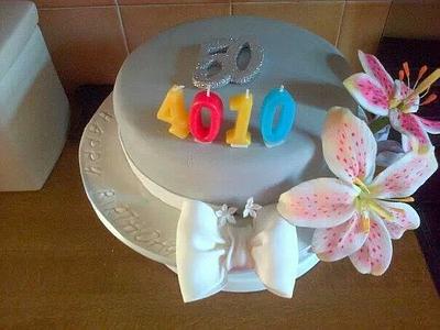 50th - Cake by scarlettsiyren