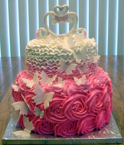 Butterfly Princess - Cake by Stephanie Dill
